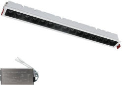 ELMARK 20W 3000K 38° IP40 süllyesztett lineáris lámpa inverterrel Elmark (ELM 92EL052030 WHBKE)