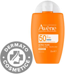 Avène Fluid invizibil cu protectie solara pentru piele normala si mixta SPF50+ Ultra Triasorb, 50ml, Avene