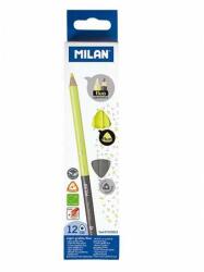 MILAN kétvégű ceruza - grafitceruza/fluoreszkáló szövegkiemelő ceruza (FR-07323812-57789) - pepita