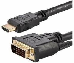 BlackBird BH1302 Cablu HDMI masculin - DVI 24+1 masculin bidirecțional, 1 m Cablu negru (BH1302)