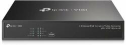 TP-Link NVR rögzítő, VIGI NVR1004H-4P (4 csatorna, 4xPoE+ port; H (VIGI NVR1004H-4P)