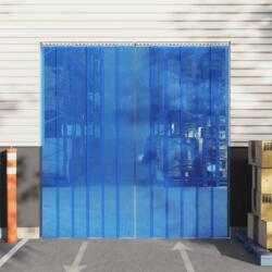 vidaXL kék PVC ajtófüggöny 200 mm x 2 mm 50 m (153872) - pepita