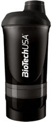 BioTechUSA Wave Shaker 600 ml (+200ml+150ml) Fekete-füst