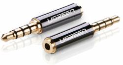 UGREEN Аудио Преход, Ugreen Jack 3.5 to Aux 2.5 mm, Сив (6957303825028)