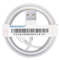 FORCELL USB Кабел за iPhone (Lightning) 1m HQ, Бял (Bulk) (5901737204356)