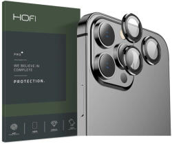 HOFI Протектор за Камерата на iPhone 13 Pro, Hofi Cam Glass, Черен (9589046921674)