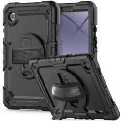 Tech-Protect Калъф с Дръжка за Samsung Tab A9 Plus 11", Tech-Protect Solid360 Case, Черен (9319456607932)
