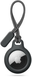 Tech-Protect Калъф с Връзка за Apple AirTag 1/ 2, Tech-Protect Rough Chain Case, Черен (9589046926228)