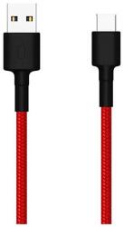 Xiaomi Оригинален USB-C Кабел за Xiaomi Braided с Бързо Зареждане 1m, Червен (sjx10zm)