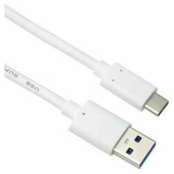 BlackBird BH1312 kábel USB 3.1 Gen 2. Type-A male to USB Type-C male 1m, fehér (BH1312)