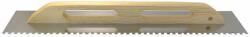 comensal Gletiera inox zimti, ARTOOL, 6x6mm maner lemn, 13x68cm (320-22)