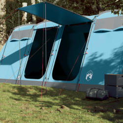 vidaXL 8 személyes kék vízálló alagút alakú családi sátor (94617) - vidaxl