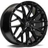 seventy9 SV-C Fényes fekete 5/108 17x7, 5 ET42 67, 1 - teligumi