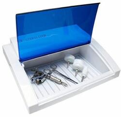Crisnails UV sterilizáló napfénytetővel és műszerráccsal, 220-240V, 8W - fehér (ES-2302_SML) (ES-2302_SML)