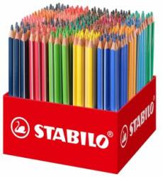 STABILO Creioane colorate triunghiulare STABILO Trio groase 300 buc - 20 culori diferite