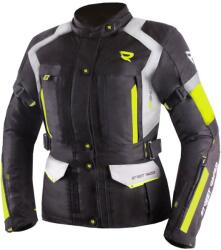 Street Racer Geacă de motocicletă pentru femei Street Racer Hilax negru-gri-galben fluo (STRBUHILAXBLGRFLYLADY)