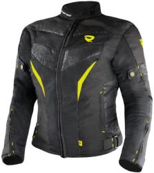 Street Racer Geaca moto dama Street Racer Rose Air negru-galben fluo (STRBUROSEAIRBLFYLADY)