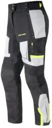 Street Racer Pantaloni moto pentru femei Street Racer Hilax negru-gri-galben fluorescent (STRKAHILAXBLGRFYLADY)