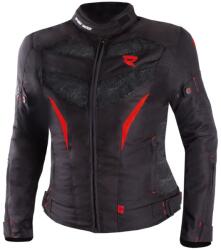 Street Racer Geaca moto dama Street Racer Rose negru-rosu (STRBUROSEBLREDLADY)