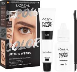 L'Oréal L'ORÉAL PARIS Brow Color 5.0 Brunette 5 héten át tartó szemöldökfesték
