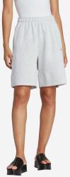 adidas Originals rövidnadrág női, szürke, melange, magas derekú - szürke 36