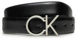 Calvin Klein Curea de Damă Calvin Klein Re-Lock Ck Logo Belt 30Mm K60K610157 Negru