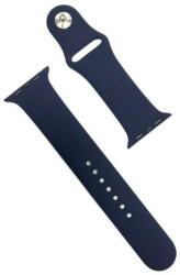 Apple Watch Szilikon Óraszíj, 42/44/45mm, Sötétkék