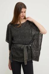 GUESS felső HYDRA fekete, női, sima, 4GGR07 5811Z - fekete XS/S