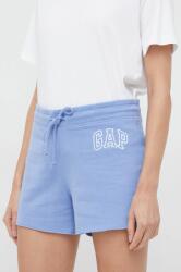 Gap rövidnadrág női, lila, sima, közepes derékmagasságú - lila XL