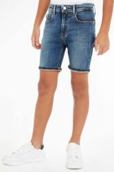 Calvin Klein Jeans gyerek farmer rövidnadrág sötétkék - sötétkék 152