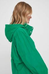 Tommy Hilfiger rövid kabát női, zöld, átmeneti, oversize - zöld XS/S