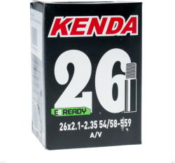 Kenda Camera bicicleta Kenda 26x2.1 > 2.35 AV valva auto (54/58-559) (516306)