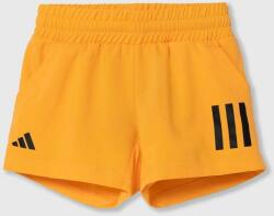 adidas Performance gyerek rövidnadrág narancssárga, állítható derekú - narancssárga 176