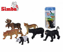 Simba Toys Vadállatok hengerben játékszett (104342532)