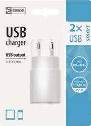 EMOS Univerzális USB töltő SMART 3.1A (18W) V0125 (V0125)