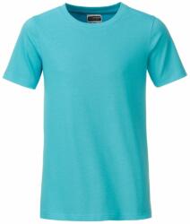 James & Nicholson (Daiber) Klasszikus fiú biopamut póló 8008B - Pacific | M (1-8008B-1755063)