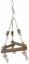  EPIC PET EPIC PET fából készült lógó játék - háromszög kötéllel 37 cm