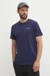 Under Armour t-shirt sötétkék, férfi, nyomott mintás - sötétkék S - answear - 16 990 Ft