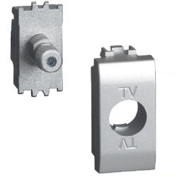 Legrand Priza TV-SAT tip F 1M Living Light Bticino aluminiu NT4202FN (NT4202FN)