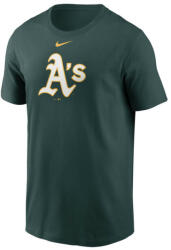 Nike T-shirt Men's Fuse Large Logo Cotton Tee Oakland Athletics pro green