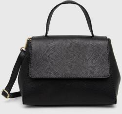 Answear Lab bőr táska fekete - fekete Univerzális méret - answear - 38 990 Ft