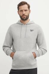 Reebok felső Identity szürke, férfi, melange, kapucnis, 100202875 - szürke L