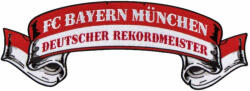  Bayern München felvarró REKORDMEISTER