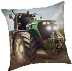 Traktor Green párnahuzat 45x45 cm - lord