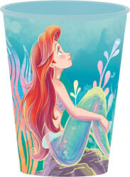 Hercegnők Ariel pohár, műanyag 260 ml