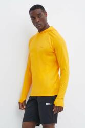 Marmot sportos pulóver Windridge sárga, sima, kapucnis - sárga XL