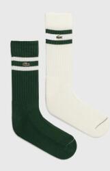 Lacoste zokni 2 pár zöld, RA6842 - zöld 39/42