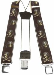  Bretele pentru pantaloni craniu de pirat (Bretele late pentru) (0125D8)