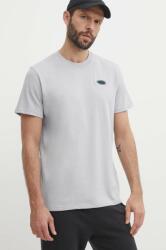 Under Armour t-shirt szürke, férfi, sima - szürke XL