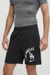 Nike rövidnadrág Los Angeles Dodgers fekete, férfi - fekete XL